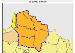 Météo France :  Les Hauts-de-France en vigilance orange pour vents violents dès midi !