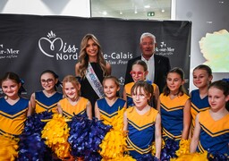Berck-sur-mer : plus de 300 personnes pour accueillir Miss Nord-Pas-de-Calais