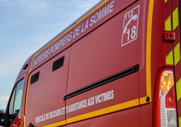 Abbeville : un motard grièvement blessé dans un accident contre une voiture.