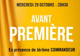 Jérôme Commandeur au Pathé Cité Europe le 29 octobre pour présenter son nouveau film.