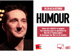 JEU WEB - Gagnez vos entrées pour le spectacle de SELLIG à Boulogne Sur Mer le 26 octobre.