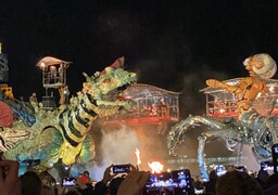 L'odyssée du Varan a attiré 150 000 personnes samedi à Calais 