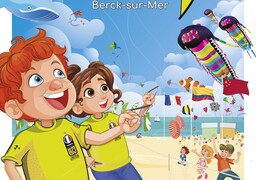 Berck dévoile l'affiche des Rencontres Internationales de Cerfs-Volants 2026
