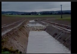 Deux ans après les inondations, un premier fossé à redents de 2 km est presque terminé entre Andres et Campagne-lès-Guines !