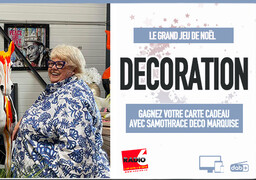 Grand jeu de noël - Gagnez 50€ à dépenser chez Samothrace Déco à Marquise
