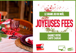 Grand jeu de noël - Gagnez votre bon cadeau Joyeuses Fées