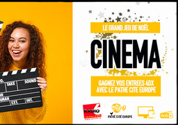 Grand jeu de Noël - Gagnez vos entrées 4DX avec le Pathé Cité Europe