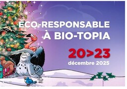 À Fort-Mardyck, les animaux du parc Bio-Topia invitent les familles à fêter Noël de façon éco-responsable. 