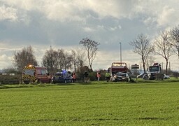 Audruicq : deux voitures se percutent frontalement sur la D224