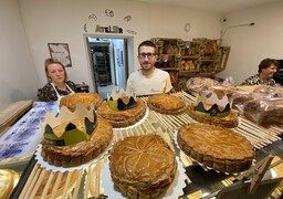 À Zutkerque, Michel Vandewalle s’apprête à vendre entre 300 et 400 galettes sur un mois !