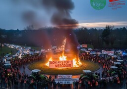 Des feux de la colère seront allumés ce lundi soir dans la Somme par la FDSEA et JA.