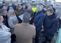 Tempête Goretti : après la visite du préfet, des avancées concrètes pour protéger le littoral picard