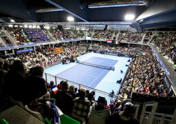 Tennis : le Chaudron du Portel recouvert d’une résine mi-lente pour les matches de Coupe Davis