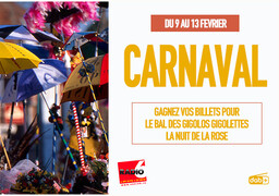 JEU SMS - Gagnez vos places pour le bal des Gigolos Gigolettes et pour la Nuit de la Violette