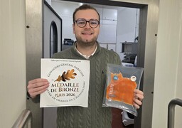 Le Portel: la truite fumée de Marée Côte d'Opale récompensée au salon de l'agriculture