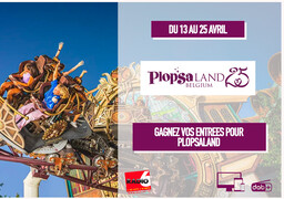 Radio 6 vous offre vos places pour Plopsaland