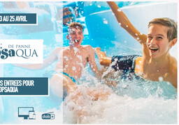 Gagnez vos entrées pour Plopsaqua