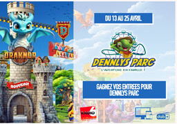 Ecoutez Radio 6 et gagnez vos entrées pour Dennlys Parc pour découvrir Draknor.