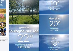 Avec 22 degrés, il faisait plus chaud à Boulogne-sur-mer qu'à Marseille !