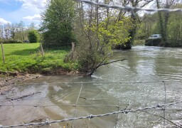 Argoules / Quend : sur les rives de l’Authie, des travaux en cours pour lutter contre les inondations. 