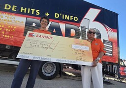 La SNSM de Berck remporte 1000 euros grâce au Tiroir Cash Radio 6