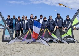 Berck-sur-mer : la France fait vibrer le ciel et remporte la World Kite Cup
