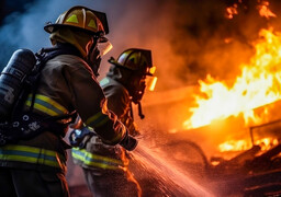 Étaples : une hutte de chasse détruite par un incendie