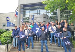 Police aux frontières : les agents “oubliés” dénoncent une injustice et tirent la sonnette d’alarme à Coquelles