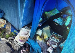 Calais : une vaste opération de démantèlement menée près du Carrefour Virval jeudi.