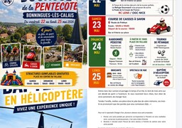 Bonningues-lès-Calais : course de caisses à savon, baptêmes en hélicoptère et brocante… la Ducasse de la Pentecôte voit les choses en grand.. 