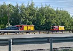 Un mère et ses deux enfants bléssés dans un acident sur l'A16 à Calais.