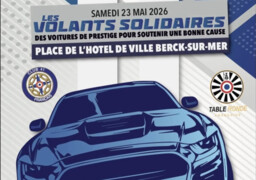 « Les Volants Solidaires » à Berck : montez à bord de voitures d’exception pour soutenir une bonne cause