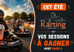 Radio 6 vous offre votre session de Karting avec Opale Karting à Berck
