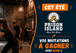 Tournez la Roue aux Cadeaux Radio 6 et gagnez vos entrées pour Prison Island Côte d'Opale !