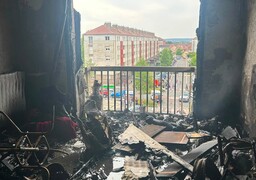 Abbeville : un appartement détruit par un incendie, une famille relogée