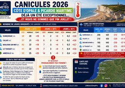 Canicule et sécheresse : à Calais, pas une goutte d'eau ou presque depuis le 27 juin !