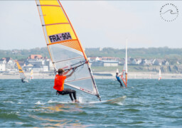 Wimereux : le jeune Léopold Martin décroche le titre de vice-champion de France en planche à voile