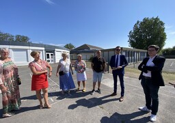 Marck : en attendant la végétalisation des cours d’école, 70 blocs rafraîchissants arriveront dans les classes à l’automne