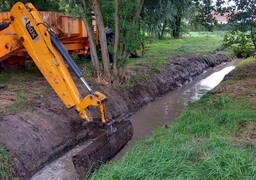 À Verton, une vaste opération d’entretien des fossés a démarré la semaine dernière !