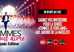 « Femmes, je vous aime » : gagnez vos invitations pour la soirée du 31 octobre