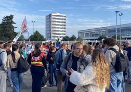 À Calais, l’encadrement des lycéens par la CGT et la FSU plutôt bien accepté…
