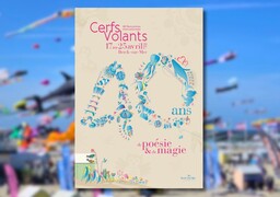 Berck-sur-Mer : les Rencontres Internationales de Cerfs-Volants dévoilent l'affiche des 40 ans !