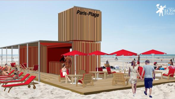 Au Touquet, 3 restaurants et 2 bars seront installés sur la plage dès le printemps