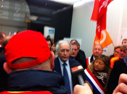 Avenir des ports de Calais et Boulogne: Faites moi confiance a déclaré le président de la région Daniel Percheron 