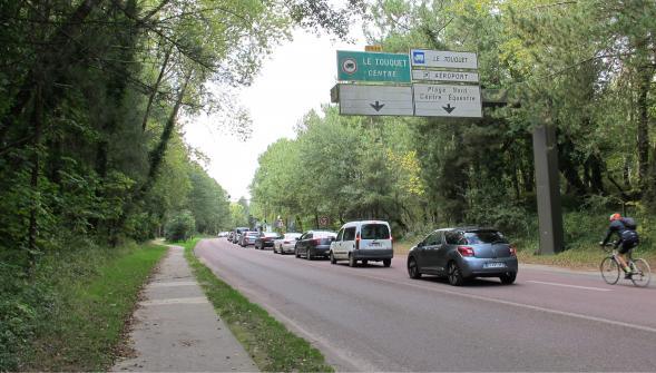 Bientôt plus de bouchons au giratoire du Polo au Touquet