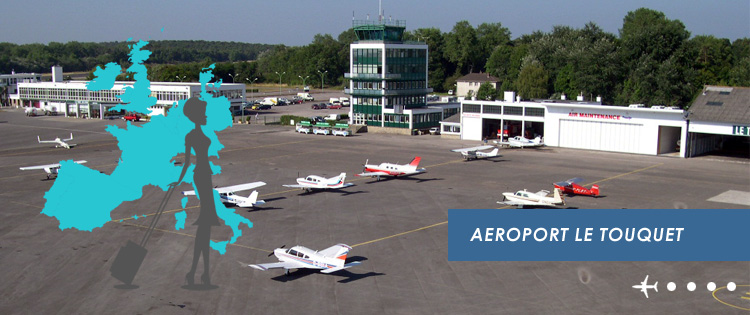 L'aéroport du Touquet, victime collatérale de la mauvaise météo