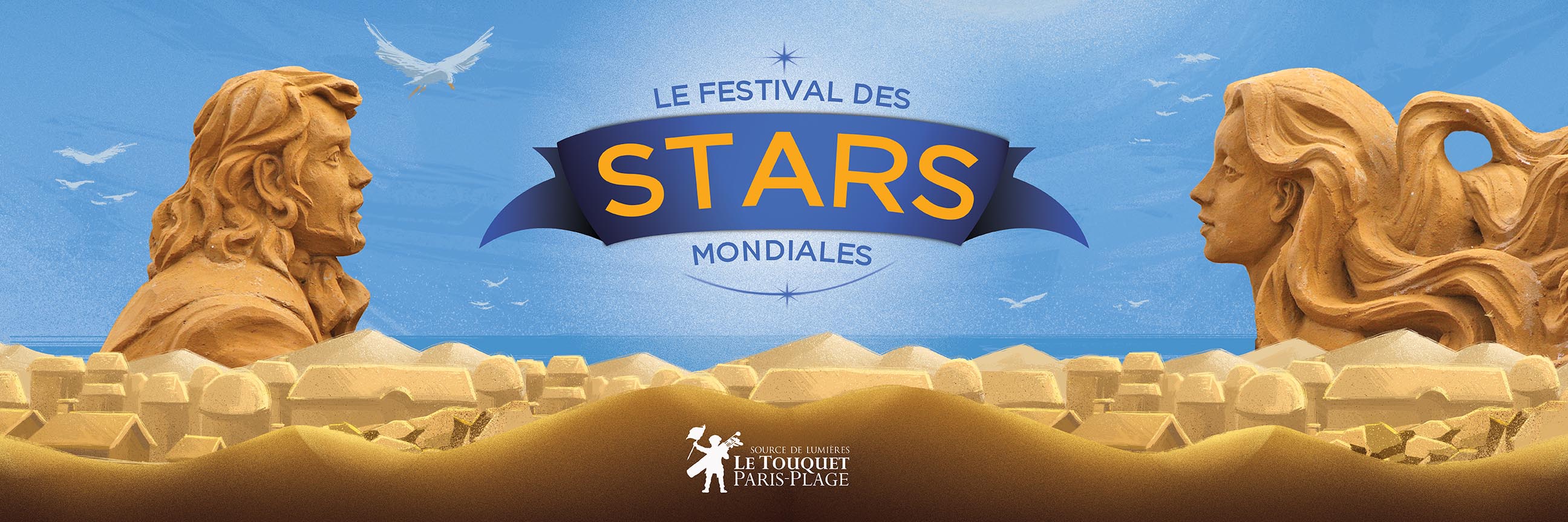 Le Touquet: le festival de sculptures de sable de retour cet été avec les plus grandes célébrités de la musique, du cinéma et du sport. 