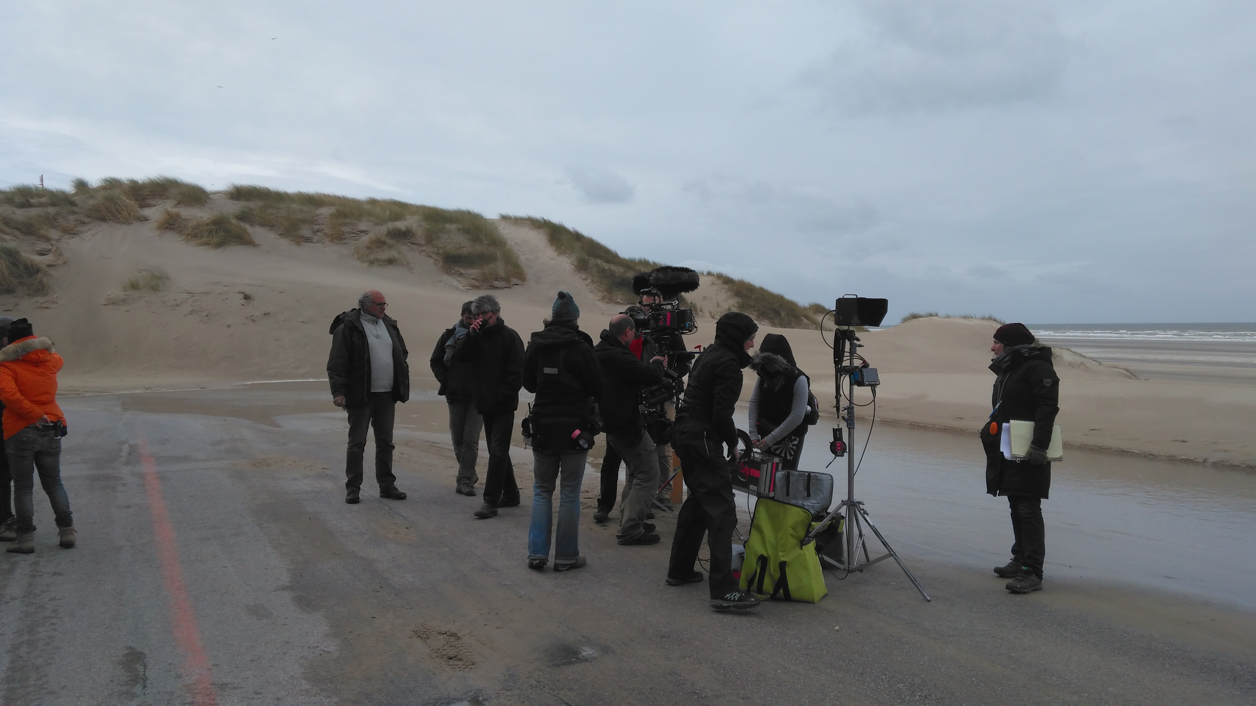 Les caméras de la série de FRANCE 2 "Les Témoins" continuent de sillonner la côte d'opale ! 
