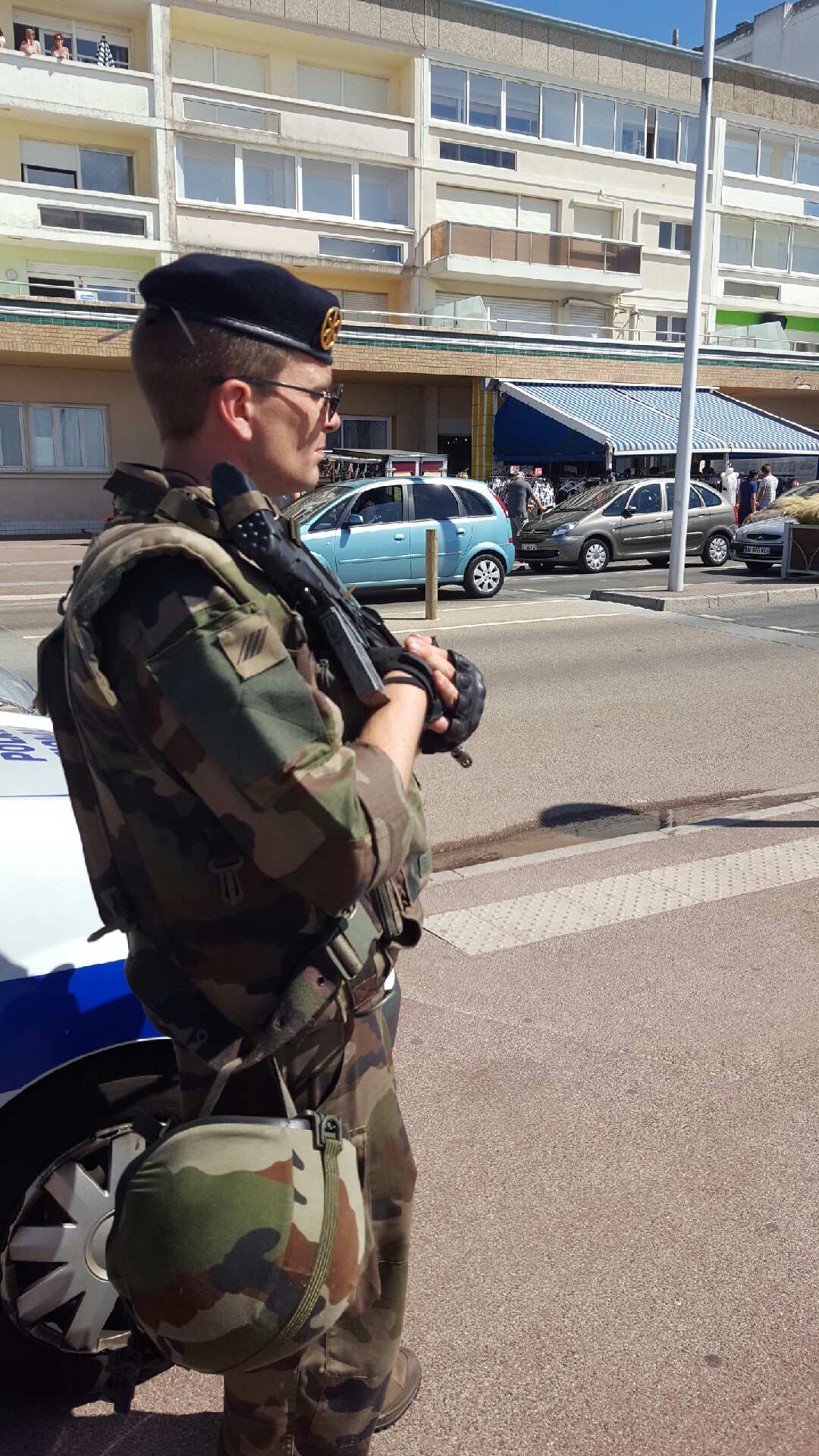 Les militaires de l'opération sentinelle sont arrivés sur notre cote d'opale